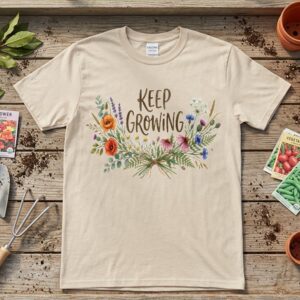 keep growing t shirt