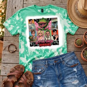Little shop of horrors bleached t shirt