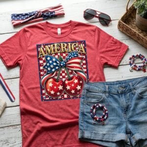 american cherry t shirt