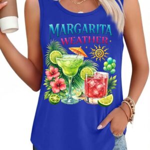 Margarita weather tank top