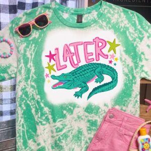 Later Gator bleached t shirt