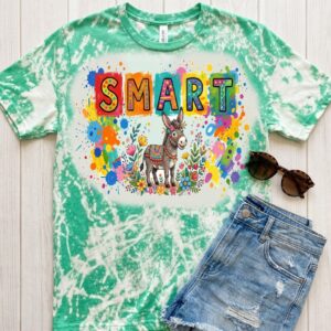 smart bleached t shirt