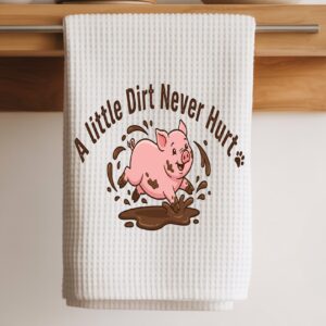 a little dirt towel