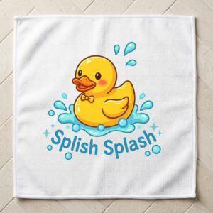 splish splash washcloth