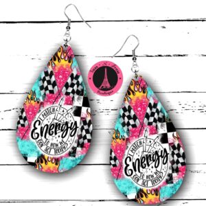 I match energy earrings