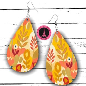 golden fields earrings