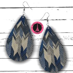 navy blues earrings