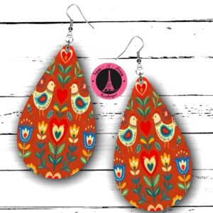 old world earrings
