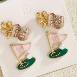 golf earrings