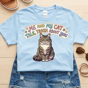 me and my cat t shirt
