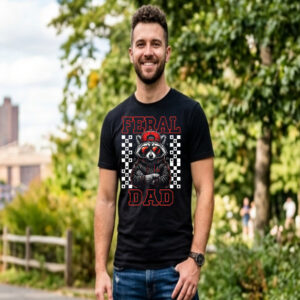 feral dad t shirt