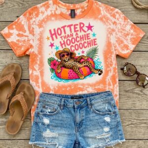 hotter than a bleached t shirt