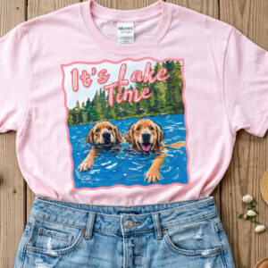 It's lake time t shirt