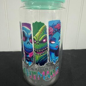 I'm ok with being the villian glass tumbler