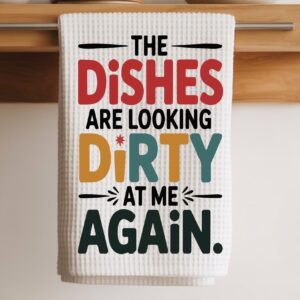 The dishes towel