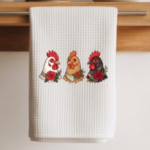 chickens towel
