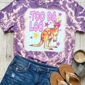 too da loo bleached t shirt