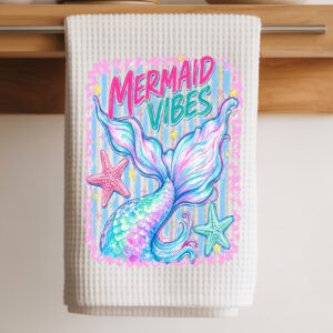 mermaid vibes towel
