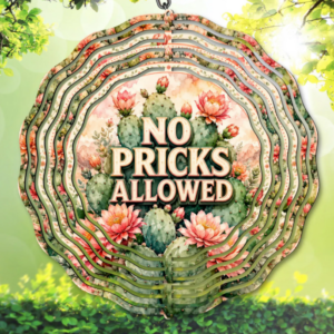 no pricks allowed spinner