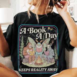 a book a day t shirt