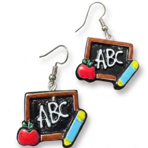 abc earrings