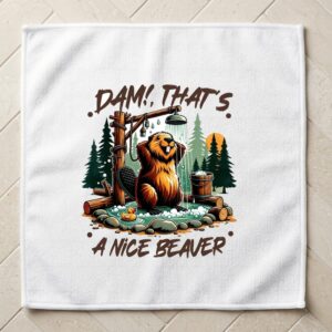 beaver washcloth