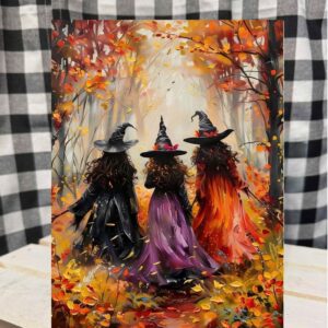 fall witches sign