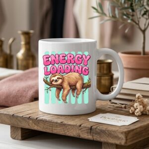 energy loading mug