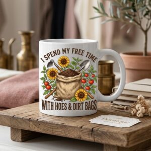 I spend my free time mug