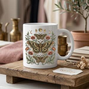 moon moths mug