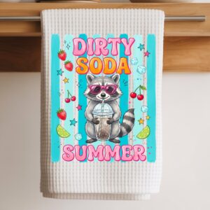 Dirty soda summer towel
