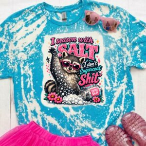 salt bleached t shirt