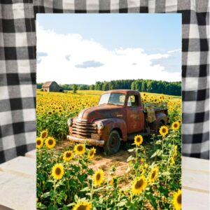 sunflower truck sign
