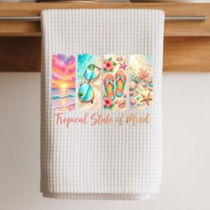 tropical state of mind towel