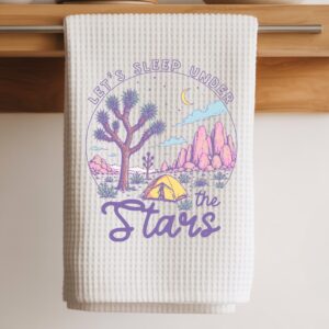 Let's sleep under towel