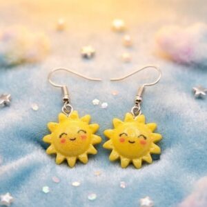 sun earrings