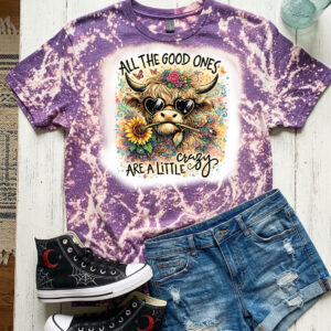 All the good ones bleached t shirt