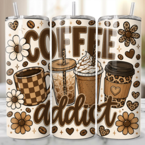 coffee addict tumbler