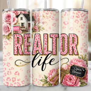 Realtor life tumbler