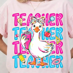 Teacher goose t shirt