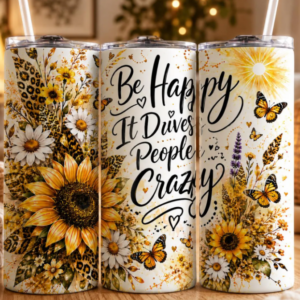 be happy tumbler