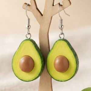 avocado earrings