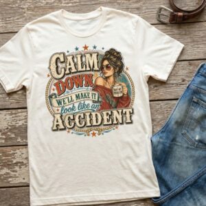 calm down t shirt