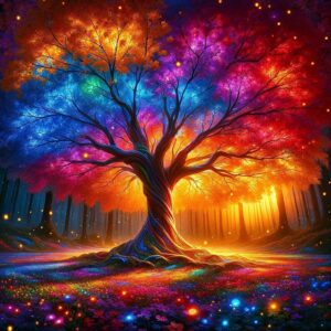 magic tree diamond painting