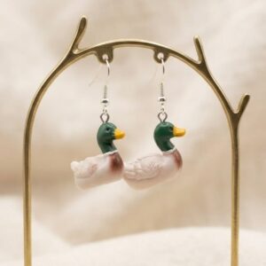 duck earrings