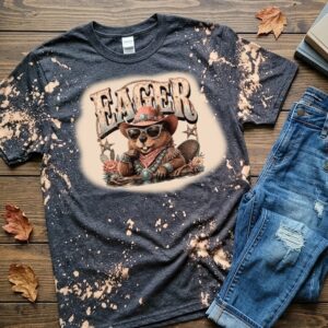 eager beaver bleached t shirt