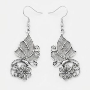 fancy butterfly earrings