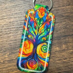 tree of life lip balm holder