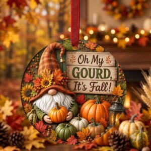 oh my gourd ornament