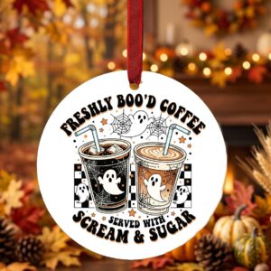 freshly boo'd ornament